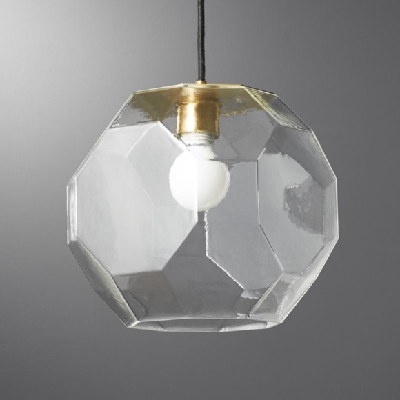 CB2 Other - Flat Glass Pendant Light
